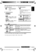 Preview for 25 page of JVC AR780 - KD Radio / CD Instructions Manual