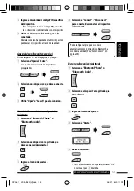 Preview for 61 page of JVC AR780 - KD Radio / CD Instructions Manual