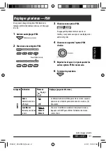 Preview for 123 page of JVC AR780 - KD Radio / CD Instructions Manual