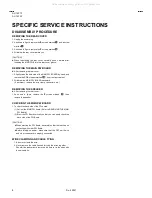 Preview for 8 page of JVC AV-14F13/PH Service Manual