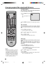 Preview for 34 page of JVC AV-20FD24 User Manual