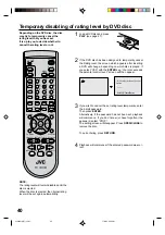 Preview for 40 page of JVC AV-20FD24 User Manual