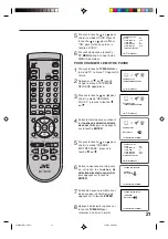 Preview for 71 page of JVC AV-20FD24 User Manual