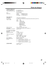 Preview for 97 page of JVC AV-20FD24 User Manual