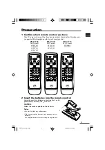 Preview for 3 page of JVC AV-21V311, AV-21V511, AV-21V53 Instruction Manual