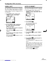 Preview for 13 page of JVC AV-21W33 Instructions Manual