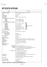 Preview for 3 page of JVC AV-48WP30 Service Manual