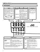 Preview for 6 page of JVC AV-P950U - Digital Presenter Instructions Manual