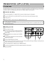 Preview for 14 page of JVC AV-P950U - Digital Presenter Instructions Manual