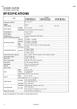 Preview for 2 page of JVC AV21BT7EEB Service Manual