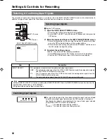 Preview for 34 page of JVC BD-X200U - Dvd Authoring Recorder Instructions Manual