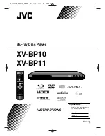 JVC BP11 - XV Blu-Ray Disc Player Instructions Manual preview