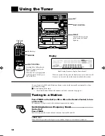 Preview for 20 page of JVC CA-D602T Instructions Manual