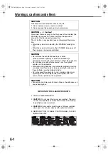 Preview for 2 page of JVC CA-EXAK2D Instructions Manual