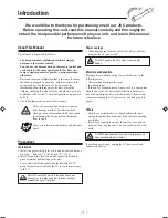 Preview for 4 page of JVC CA-FSP7 Instructions Manual