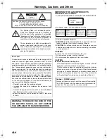 Preview for 2 page of JVC CA-FSSD550 Instructions Manual