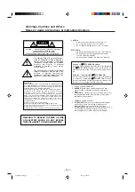 Preview for 2 page of JVC CA-MXG500 Instructions Manual