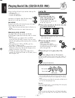 Preview for 17 page of JVC CA-MXG75V Instructions Manual