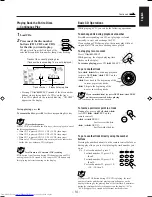 Preview for 18 page of JVC CA-MXG75V Instructions Manual