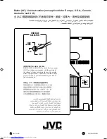 Preview for 38 page of JVC CA-MXG75V Instructions Manual