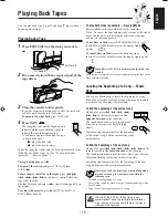 Preview for 21 page of JVC CA-MXJ900 Instructions Manual