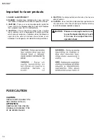 Preview for 4 page of JVC CA-MXKA7 Service Manual