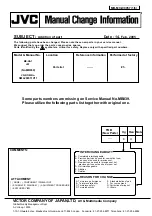 Preview for 62 page of JVC CA-MXKA7 Service Manual