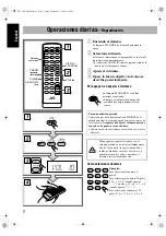 Preview for 16 page of JVC CA-UXG200 (Spanish) Instructions Manual