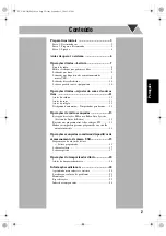 Preview for 59 page of JVC CA-UXG200 (Spanish) Instructions Manual