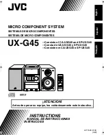 Preview for 36 page of JVC CA-UXG45 Instructions Manual