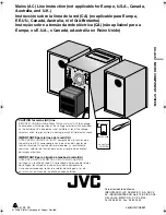 Preview for 70 page of JVC CA-UXG45 Instructions Manual