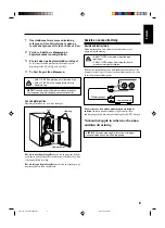 Preview for 13 page of JVC CA-UXJ50 (Swedish) Bruksanvisning