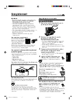 Preview for 129 page of JVC CA-UXJ50 (Swedish) Bruksanvisning