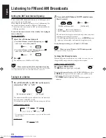 Preview for 16 page of JVC CA-UXJ99DVD Instructions Manual