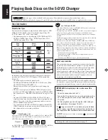 Preview for 18 page of JVC CA-UXJ99DVD Instructions Manual