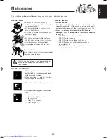 Preview for 27 page of JVC CA-UXP3 Instructions Manual