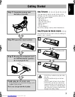 Preview for 5 page of JVC CA-UXP450 Instructions Manual