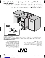 Preview for 100 page of JVC CA-UXP450 Instructions Manual