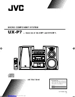 JVC CA-UXP7 Instructions Manual preview