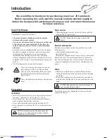 Preview for 3 page of JVC CA-UXP7 Instructions Manual