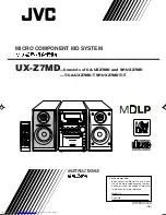 JVC CA-UXZ7MD Instructions Manual preview