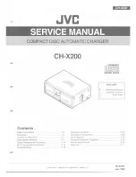 JVC CH-X200 Service Manual preview