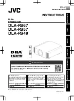 Preview for 1 page of JVC D-ILA DLA-RS49 Instructions Manual