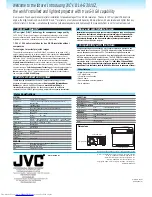 Preview for 2 page of JVC DLA-G3010Z Specification