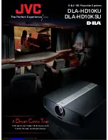 JVC DLA-HD10KSU - 1080p Home Theater Projector Brochure & Specs preview