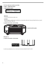 Preview for 8 page of JVC DLA-VS4550 Instructions Manual
