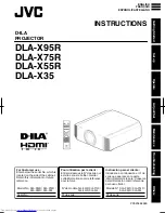 JVC DLA-X35 Instructions Manual preview