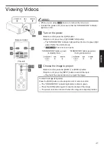 Preview for 21 page of JVC DLA-X550R Instructions Manual