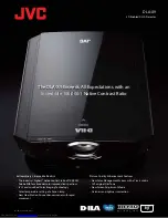 Preview for 1 page of JVC DLA-X9 Specifications