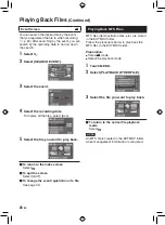 Preview for 28 page of JVC Everio GZ-HD30 Manual Book